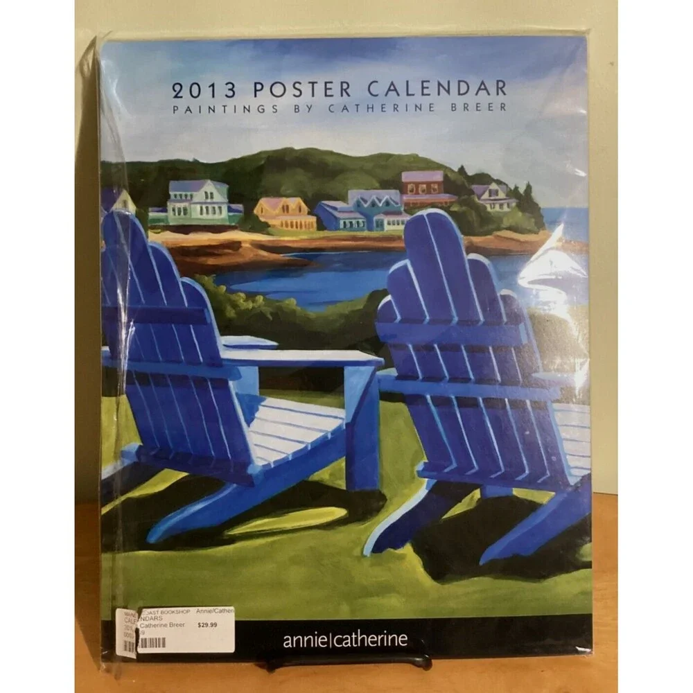 2012 & 2013 Display Poster Calendar Paintings by Catherine Breer - Maine Scenes